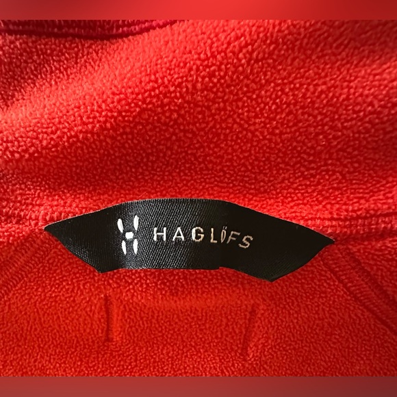 Haglöfs Scandinavian full-zip fiery red fleece - Picture 5 of 12